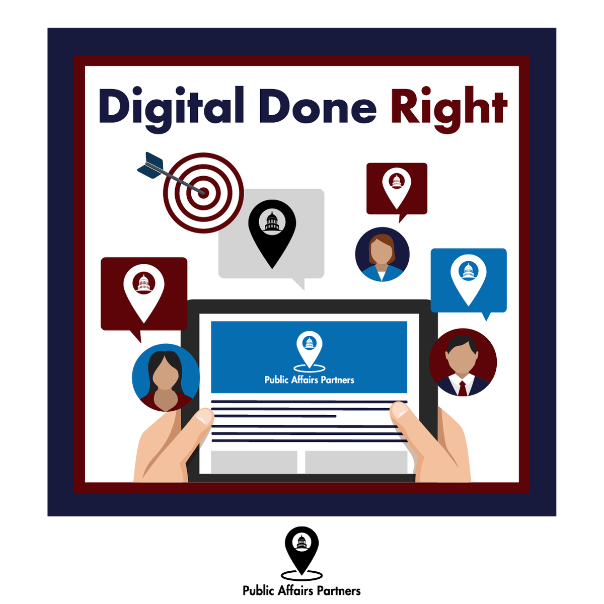 Use Public Affairs Partners to craft and implement a highly effective digital social pressure campaign. Learn how digital made the difference and reach your target audience at PublicAffairsPartners.com

#Technology #PublicAffairs #DigitalAds