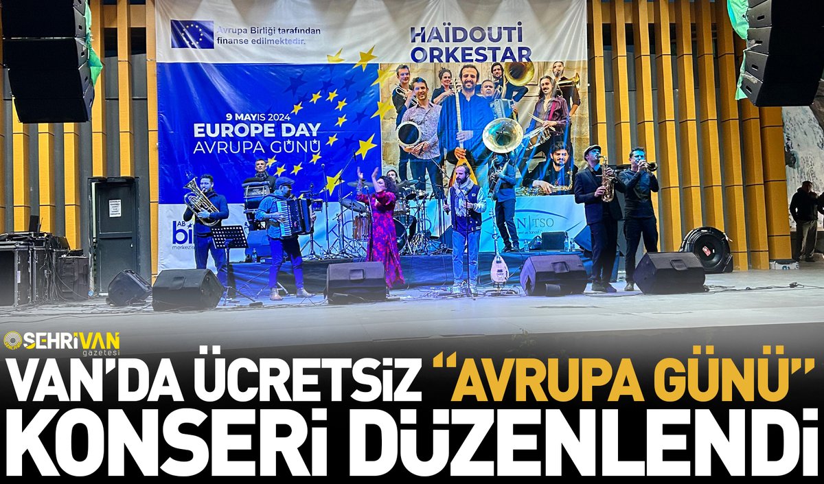 Van’da ücretsiz “Avrupa Günü” konseri düzenlendi! sehrivangazetesi.com/vanda-ucretsiz…