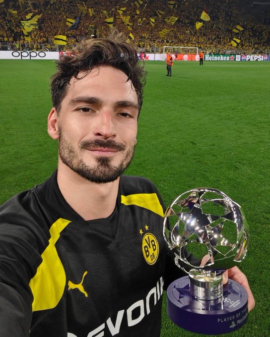 MOTM in the first leg. MOTM in the second leg. Mats Hummels is timeless. He’s 35, and still performing at a fantastic level.