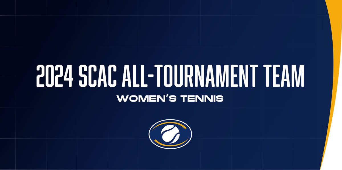 SCAC Announces 2024 Women's Tennis All-Tournament Team 🗞️| t.ly/PM0XI #SCACChamps #SCACWTen