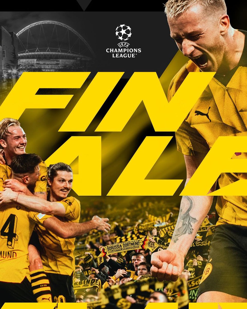 Dortmund heading to Wembley 🏆

BlackandYellow🖤💛
