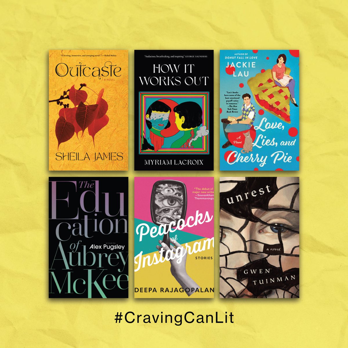 Make sure to add these 12 new titles to your #TBR! #CravingCanLit @McClellandBooks @PenguinRandomCA @HarperCollinsCa @invisibooks @goose_lane @EmilyBestler @biblioasis @HouseofAnansi