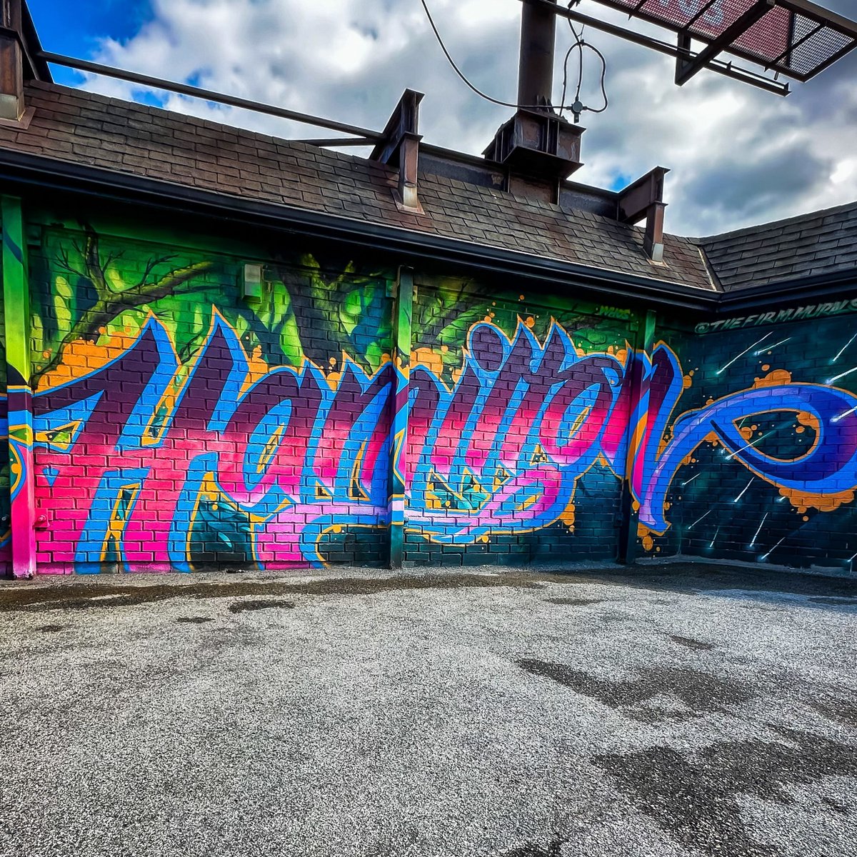 An eye-popping mural by Seth Yotz! (Instagram:billydhillon) #HamOnt #Hamilton #HamArts