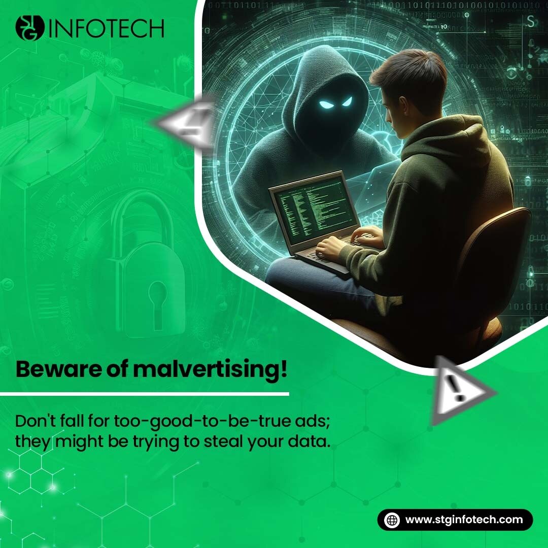 If you see an ad that seems too good to be true, it probably is. There’s a thing called malvertising - malicious advertising and it's trying to steal your data. Be careful out there.

Learn more about malvertising ➡️ hubs.la/Q02wgWLJ0

#Malvertising #CyberSecurity #malware