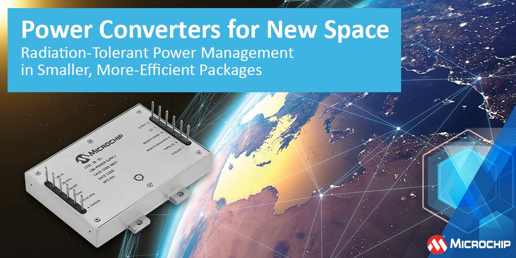 Discover the LE50-28 power converter series, offering the only standard radiation-tolerant non-hybrid DC-DC converters available today. Learn more: mchp.us/4aXPm5b. #NewSpace #Space #RadiationTolerant #Converters