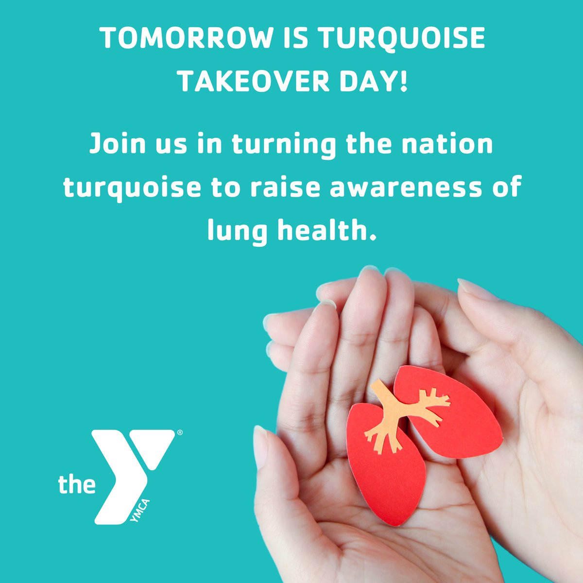 communityymca's tweet photo. #AmericanLungAssociation #LungHealthAwareness 💙 https://t.co/EM8rwSqDNk