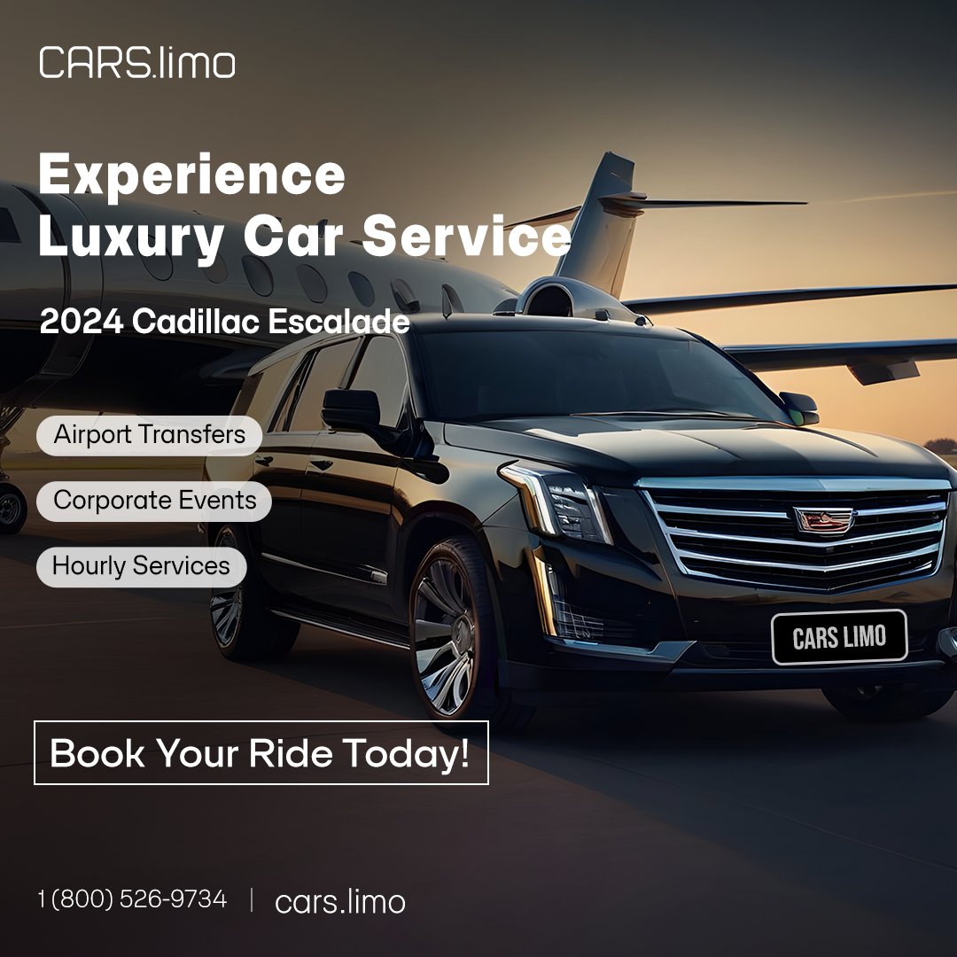 Cars_Limo's tweet image. 🚘 Ground Transportation Made Easy

Executive travelers enjoy luxury chauffeured service in the 2024 Cadillac Escalade. 

✈️ Airport Transfers  
💼 Corporate Events  
⏰ Hourly/As-Directed  

Book your car service now!

#ExecutiveCarService