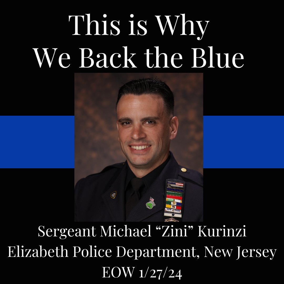 Today, we stand together to pay tribute to Sergeant Michael 'Zini' Kurinzi, EOW 1/27/24 and express our gratitude for his service
#supportingthefamiliesofallenlawenforcement #bluefamily #LawEnforcementFamilies #golfforcops #scholarships #thisiswhywebacktheblue #nationalpoliceweek