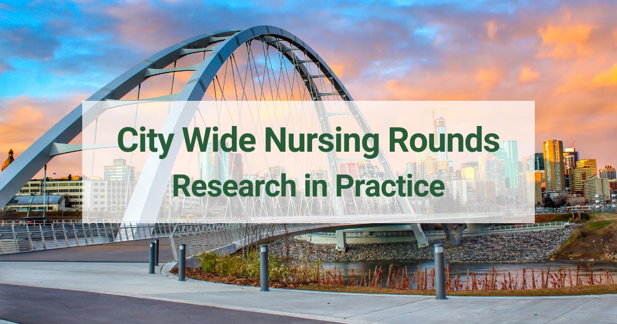 This month, the @CityNursRounds team invites you to join us on May 29 for the Dr. Shirley Stinson Lecture 2024, honouring the legacy of a cherished U of A nursing community member and trailblazing researcher, Dr. Shirley Stinson. Learn more and register: bit.ly/4aaZF4J
