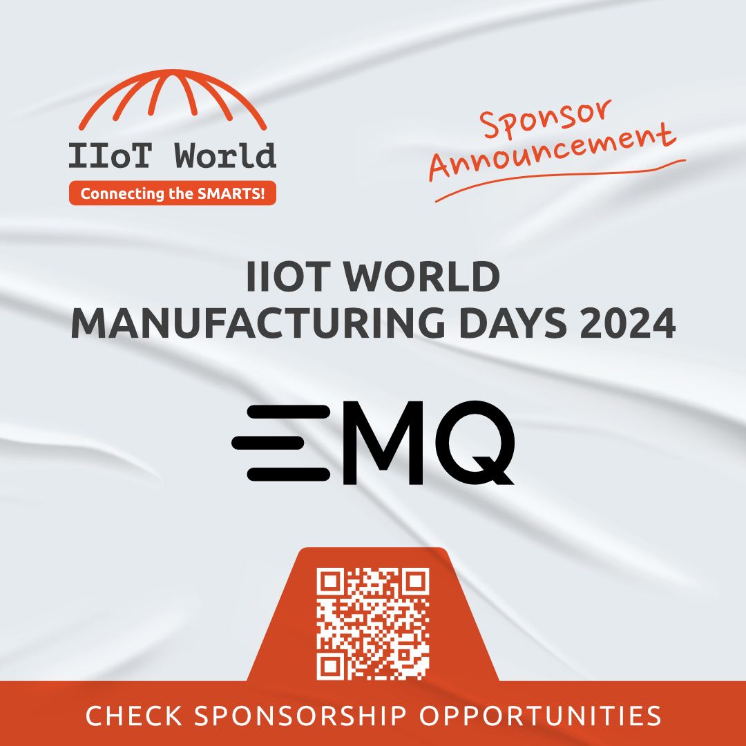 📣 Announcing our new sponsor for IIoT World Manufacturing Days 2024 – @EMQTech!

Interested in sponsoring one of the sessions? More details here: buff.ly/4aUsGCj 

#sponsored #emq_iiot #IIoTWorldDay #emqxCommunity #SponsorAnnouncement