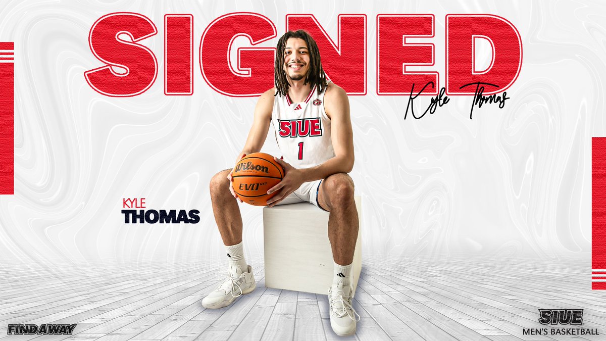 Kyle Thomas Transfers to @SIUEMBB 🔗siuecougars.com/news/2024/5/7/…