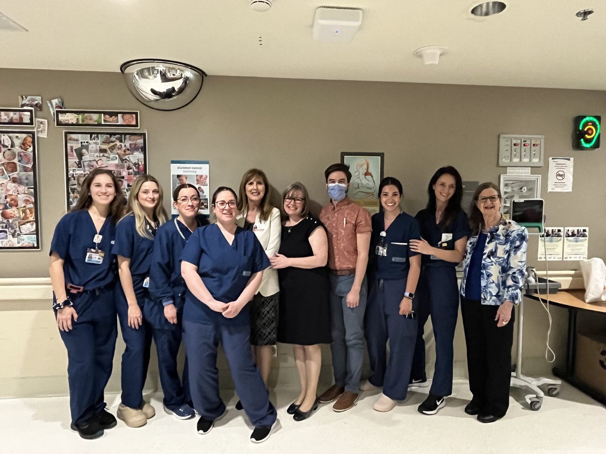 Hôpital Montfort (@hopitalmontfort) on Twitter photo Aujourd'hui, nous avons eu l'honneur de recevoir <a href="/DorisGrinspun/">Dr. Doris Grinspun 🇨🇦 RN, PhD, FAAN, O.ONT</a>, directrice générale de l’Association des infirmières et infirmiers autorisés de l’Ontario (<a href="/RNAO/">RNAO</a>), à Montfort!
Merci pour cette visite inspirante dans le cadre de la Semaine nationale des soins infirmiers. #OVPE Aujourd'hui, nous avons eu l'honneur de recevoir <a href="/DorisGrinspun/">Dr. Doris Grinspun 🇨🇦 RN, PhD, FAAN, O.ONT</a>, directrice générale de l’Association des infirmières et infirmiers autorisés de l’Ontario (<a href="/RNAO/">RNAO</a>), à Montfort!
Merci pour cette visite inspirante dans le cadre de la Semaine nationale des soins infirmiers. #OVPE