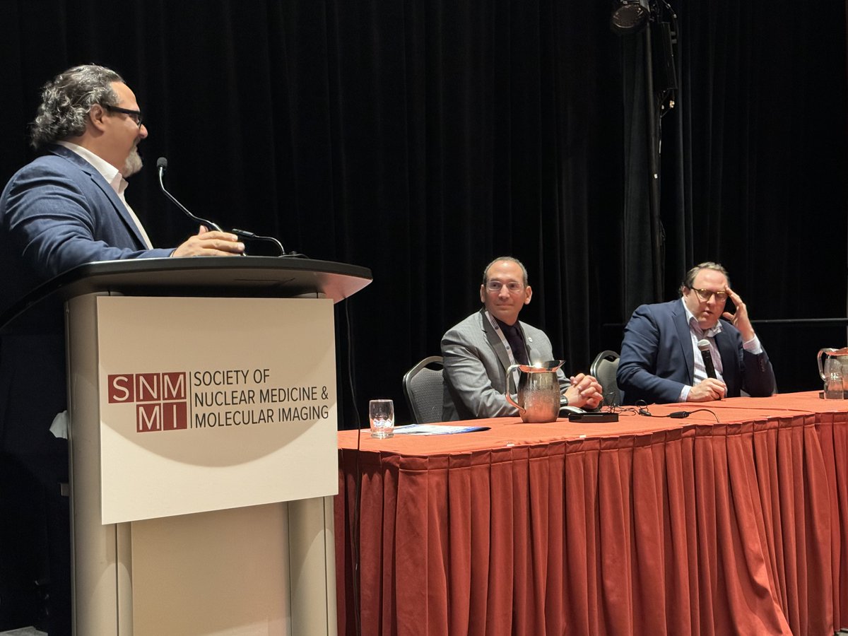 SNMMI has been hard at work on the road! Yesterday, Drs. Frankis Almaguel, Gary Ulaner, and Michael Gorin shared the role of PSMA PET imaging for prostate cancer with 130+ urologists during a May 5 SNMMI Satellite Symposium at the American Urological Association Annual Meeting.