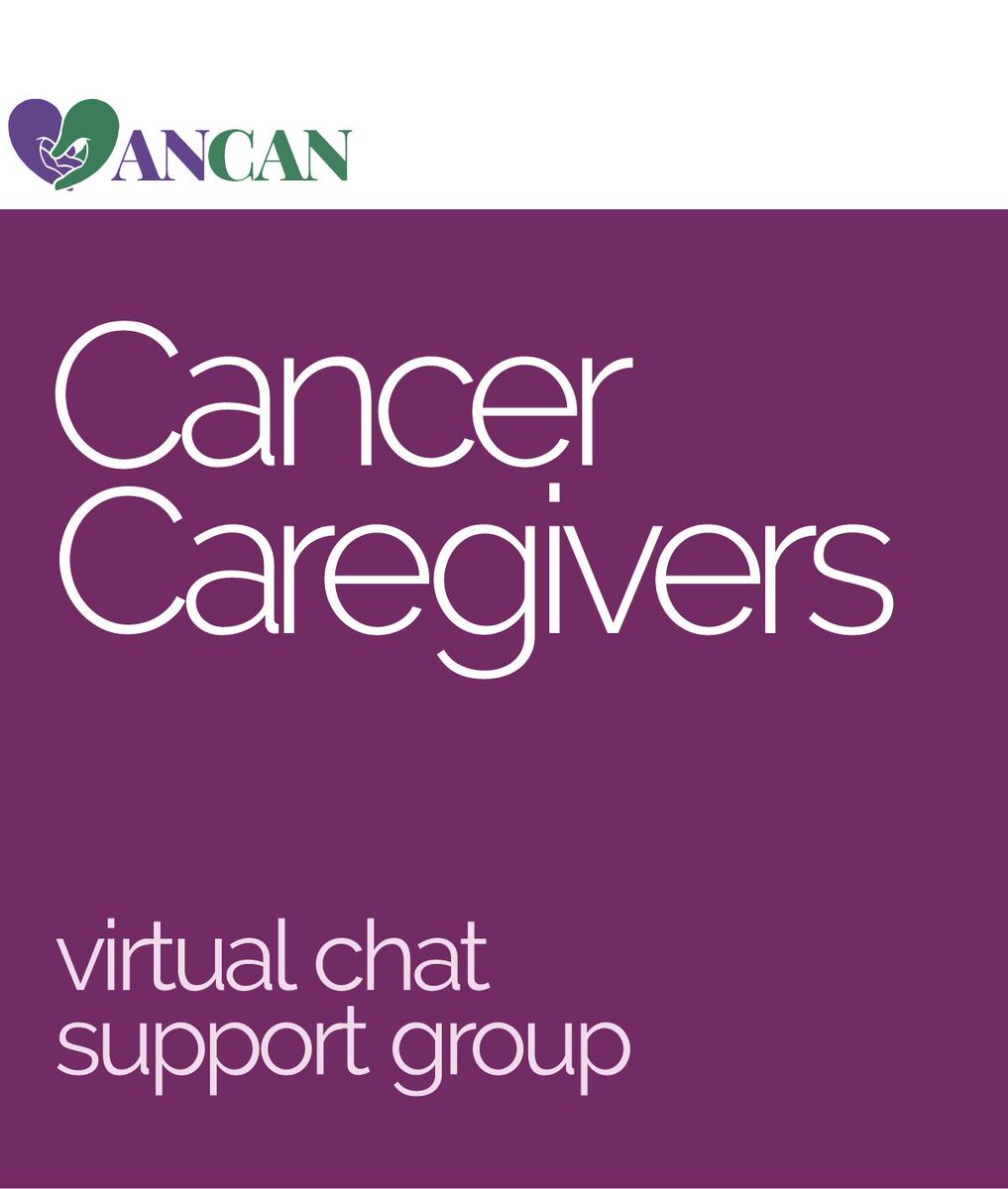 It's ok to feel what you're feeling. We're here to support the supporters of our loved ones with later-stage cancers. Join us on the 1st & 3rd Tuesdays at 8 pm EST for our virtual support group: ancan.org/venue/goto-mee… #caregiver #cancercaregiver #cancersupport #cancercare