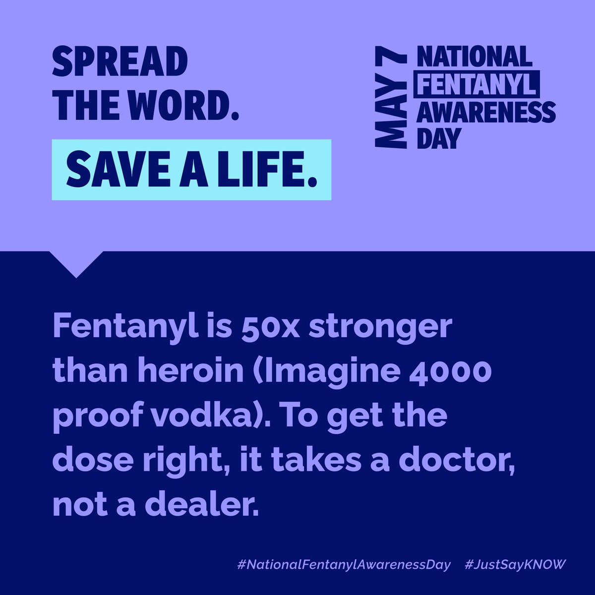 42% of American adults know someone who died from an overdose. This National Fentanyl Awareness Day, join our coalition and be part of the solution and save a life by visiting fentanylawarenessday.org. 

#NationalFentanylAwarenessDay #JustSayKNOW #NoRandomPills