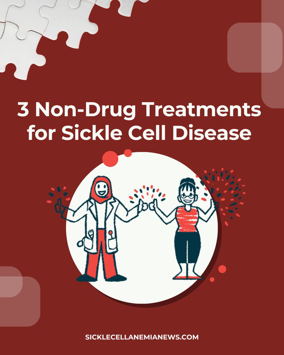These therapeutic approaches can help ease symptoms and improve quality of life: buff.ly/4btvBCg #SickleCell #SickleCellDisease #SickleCellSupport