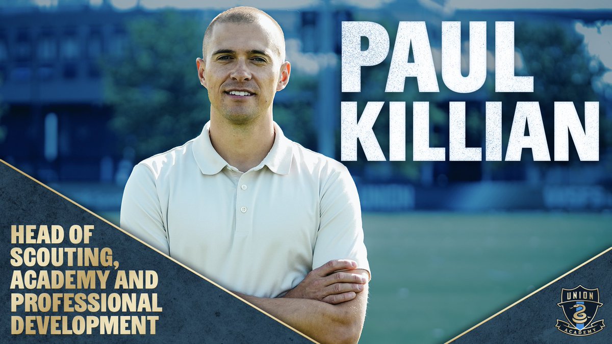 Welcome Paul Killian! Paul has been named the Head of Scouting, Academy and Professional Development. 📝 philadelphiaunion.com/academy/news/p… #DOOP | #BabySnakes