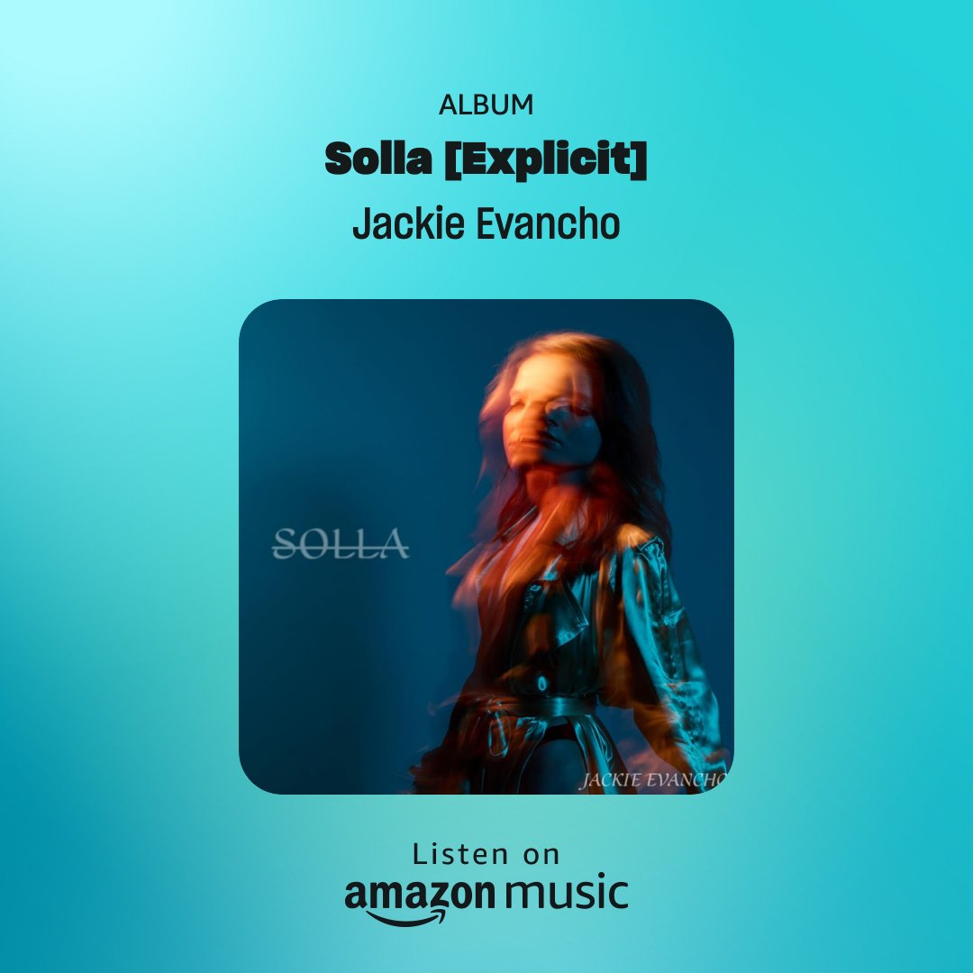 Check out my new EP 𝙎𝙤𝙡𝙡𝙖 on @amazonmusic! amzn.to/3UErblw 🎧🎶