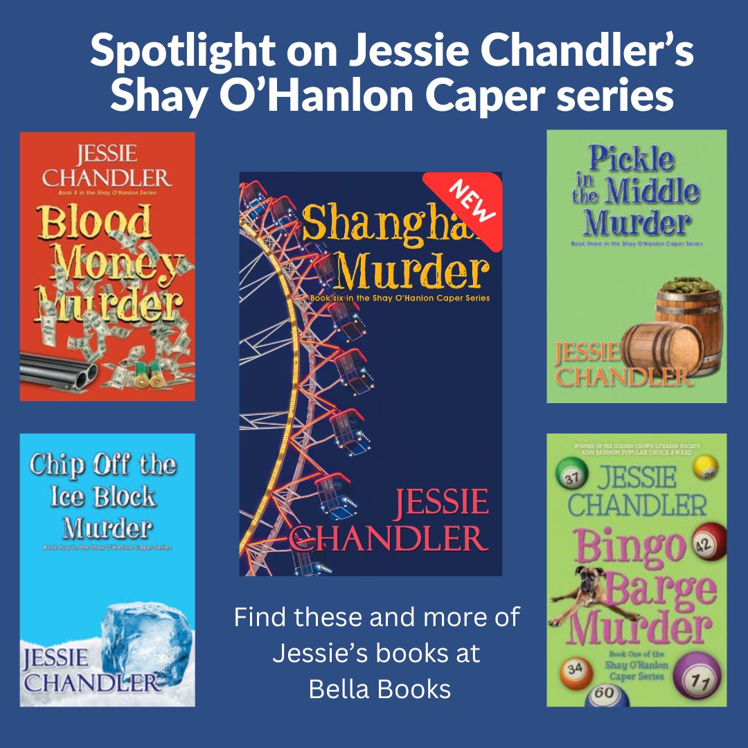 Spotlight on titles from Jessie Chandler's Shay O'Hanlon Caper series. Check them all out at BellaBooks.com including her May release, Shanghai Murder. bellabooks.com/category/bella…