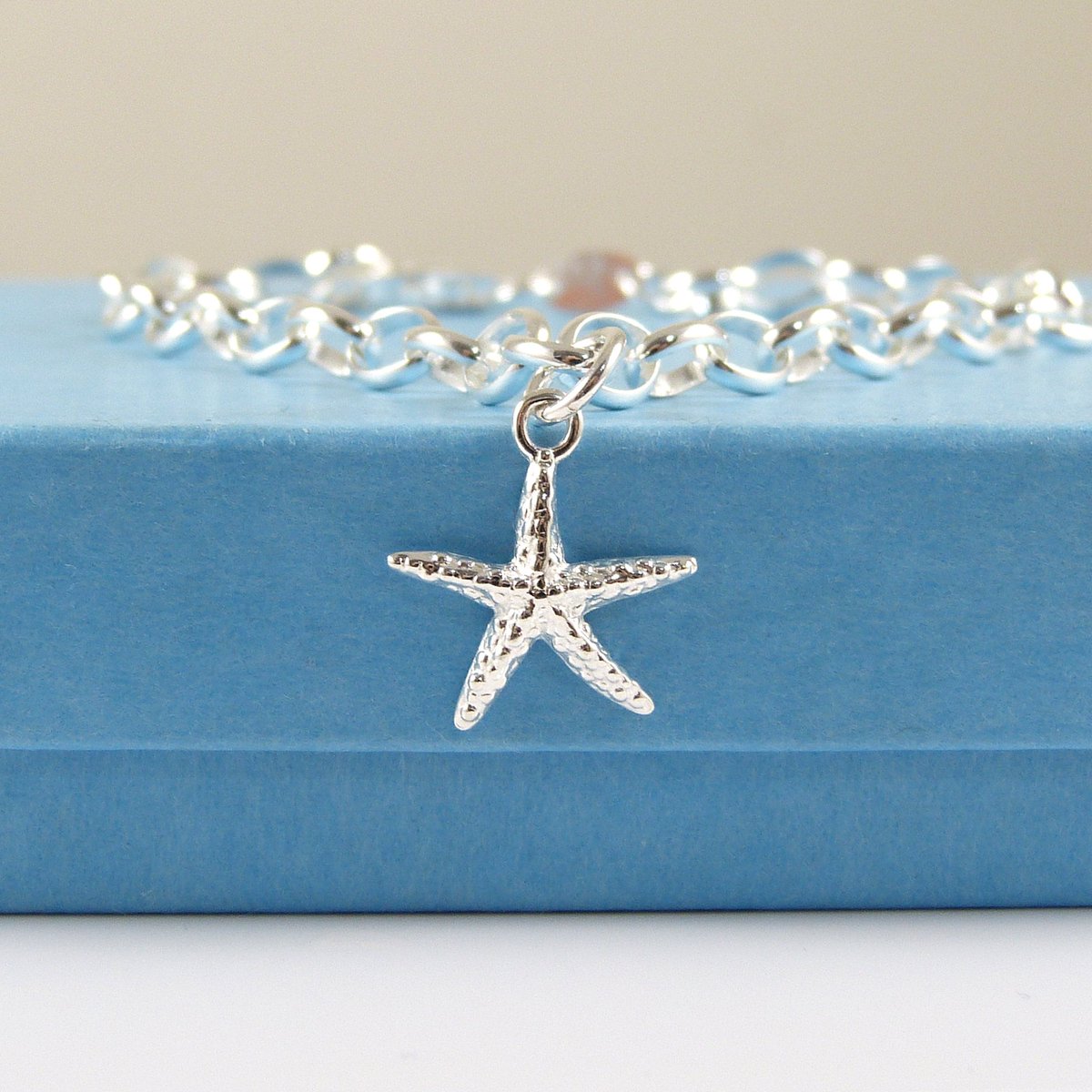 Sterling Silver Starfish Bracelet Silver Starfish Gift Idea Starfish Jewellery Marine Jewelry Dainty Bracelet Gift For Friend tuppu.net/8d5e1632 #thestrandline #womaninbizhour #UKGiftAM #craftbizparty #UKGiftHour #elevenseshour #EarlyBiz #MHHSBD