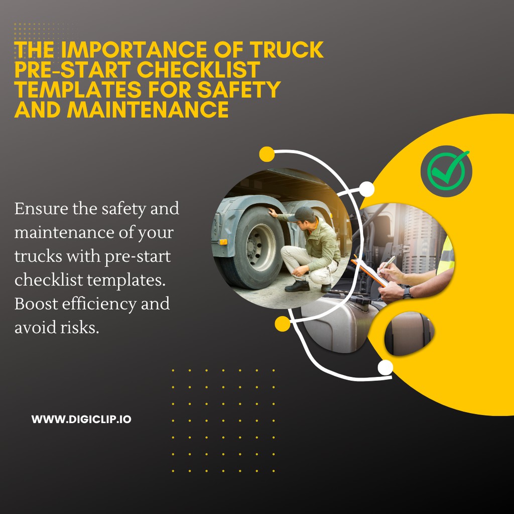 Ensure the safety and maintenance of your trucks with pre-start checklist templates. Learn how to boost your efficiency and avoid risks with daily pre-start checks.

Read more 👉 lttr.ai/ASTiE

#safetyfirst #trucksafety #vehiclemaintenance