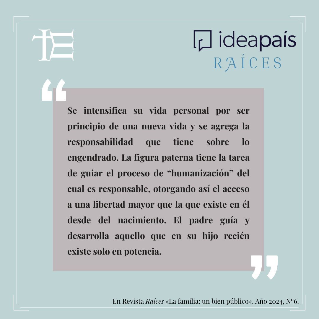 En el nuevo número de la revista Raíces de <a href="/ideapais/">IdeaPaís</a>, Borja Baeza escribió una reseña del libro La palabra paterna de Klaus Droste, editado por Editorial Tanto Monta el 2023.

Lee la reseña aquí: buff.ly/44zrnqo