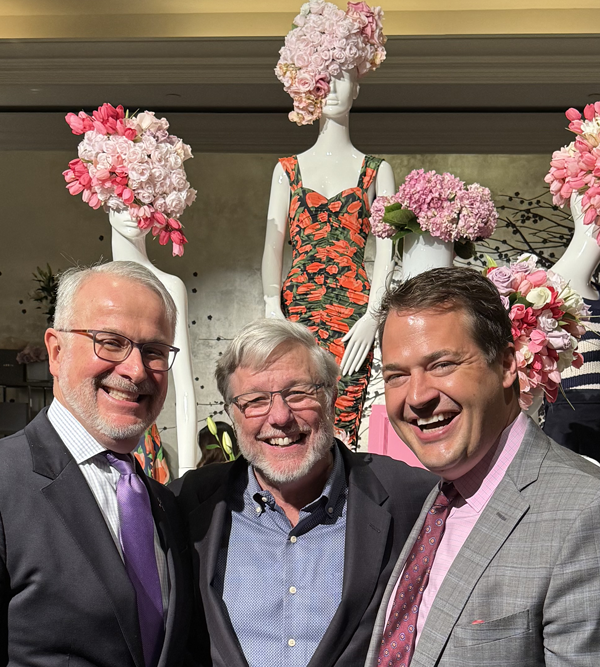 GAP President John Dwyer @dwyerjohnjr with ADDF's @markroithmayr and Lilly's Scott Shortenhaus enjoyed the 14TH Annual Great Ladies Luncheon and Fashion Show in support of our partners and great friends at @TheADDF