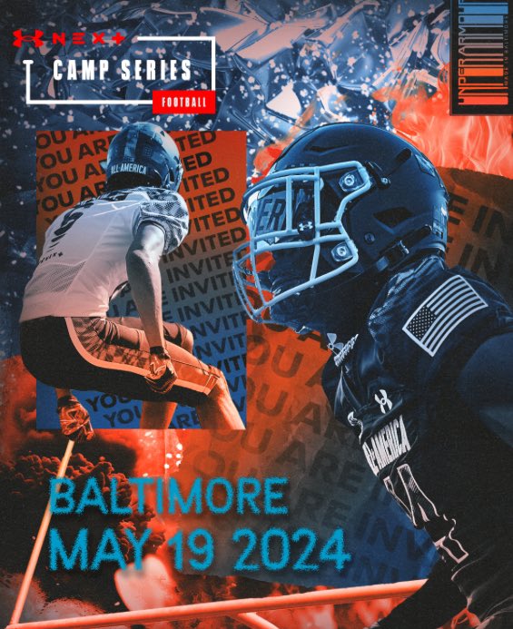 Isaiah Brunson (@isaiahbrunson8) on Twitter photo Blessed to be invited to the UA next camp in Baltimore!
#AGTG
<a href="/DemetricDWarren/">Demetric D. Warren</a>
<a href="/TheUCReport/">Billy Tucker</a>
<a href="/TomLuginbill/">Tom Luginbill 🇺🇸 🏈</a>
<a href="/CraigHaubert/">Craig Haubert</a> Blessed to be invited to the UA next camp in Baltimore!
#AGTG
<a href="/DemetricDWarren/">Demetric D. Warren</a>
<a href="/TheUCReport/">Billy Tucker</a>
<a href="/TomLuginbill/">Tom Luginbill 🇺🇸 🏈</a>
<a href="/CraigHaubert/">Craig Haubert</a>