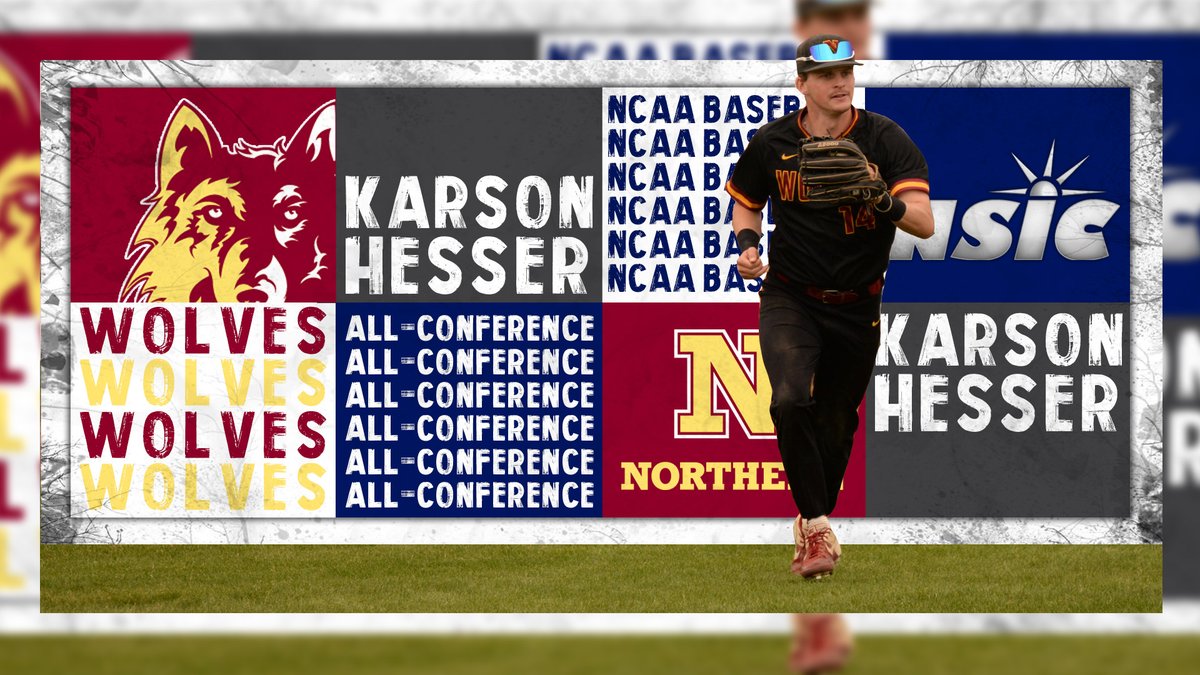 🚨 ALL-CONFERENCE WOLVES🚨 

All-Defensive team or as we like to call it #GoldGlove, Congratulations Karson Hesser‼️

☑️.992 Fielding % 
☑️ 247 Putouts
☑️ .347 Avg.

#GoWolves🐺 | #maroonNgold🐾 

READ MORE ⬇️ nsuwolves.com/news/2024/5/7/…