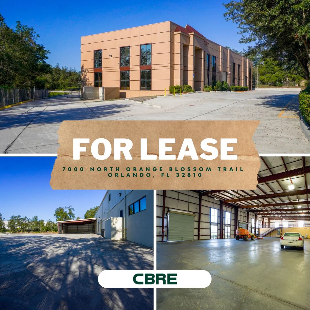 Exceptional Industrial Opportunity in Orlando, FL: 13,200 SF Facility with Prime Exposure on N. Orange Blossom Trail! This standalone building offers a 10,200 SF standard warehouse, alongside a 3,000 SF covered, sprinklered exterior area. Complete with a large pylon sign and