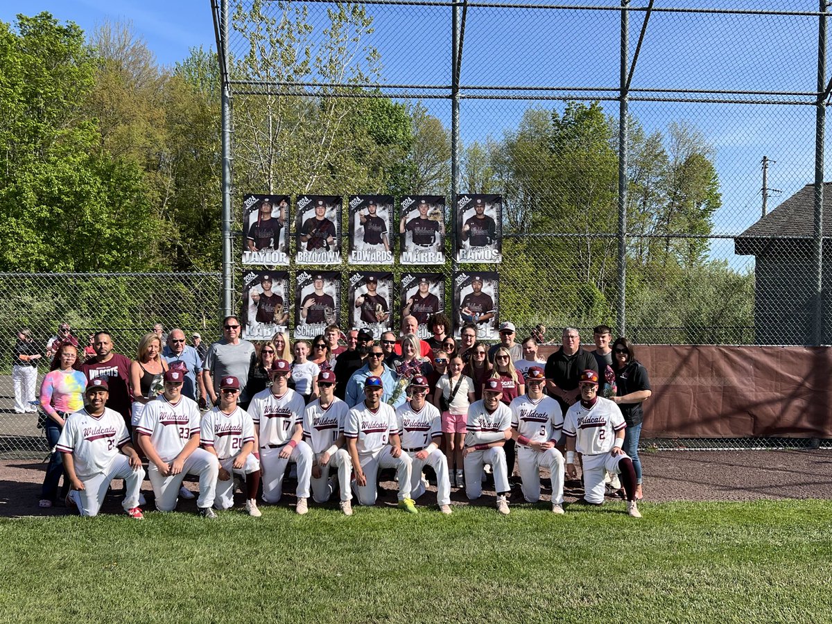 Congrats to our baseball Seniors! #gowildcats