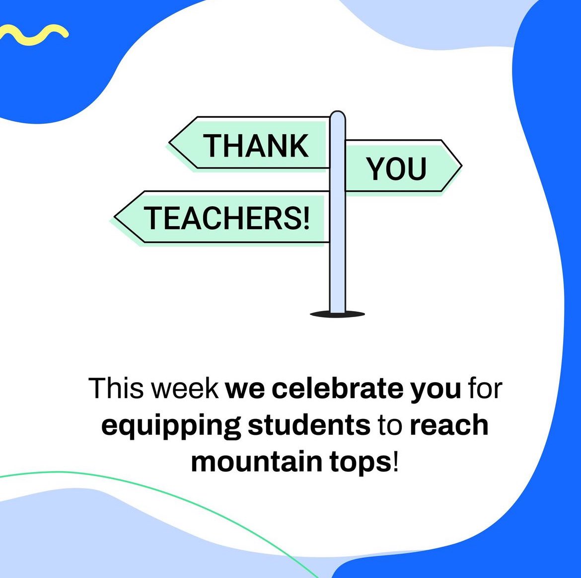 CharacterStrong's tweet photo. We’re celebrating you this week and beyond! We hope you know how much you matter. 💚 #TeacherAppreciationDay 

https://t.co/xSyYgm1ZP0 https://t.co/cFz373N6RO