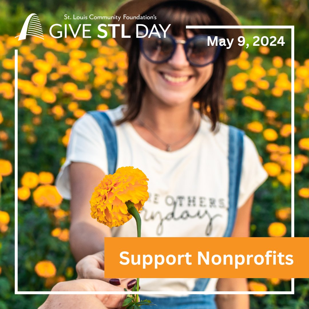 We are proud to be a part of #GiveSTLDay, powered by @stlouisgives! Will you join us on May 9? Learn more at givestlday.org.