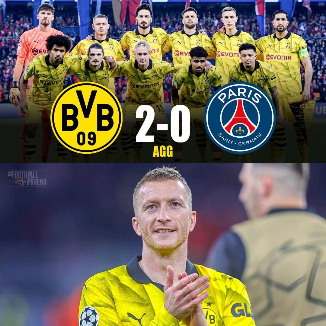 A BIG congratulations to Black and yellow for securing the spot on final. Playing such Intensity and maintaining a defensive shield for 90 minutes against PSG is not an easy feat. A well deserved victory I would say. To lose Haaland and Bellingham… then get group of death……