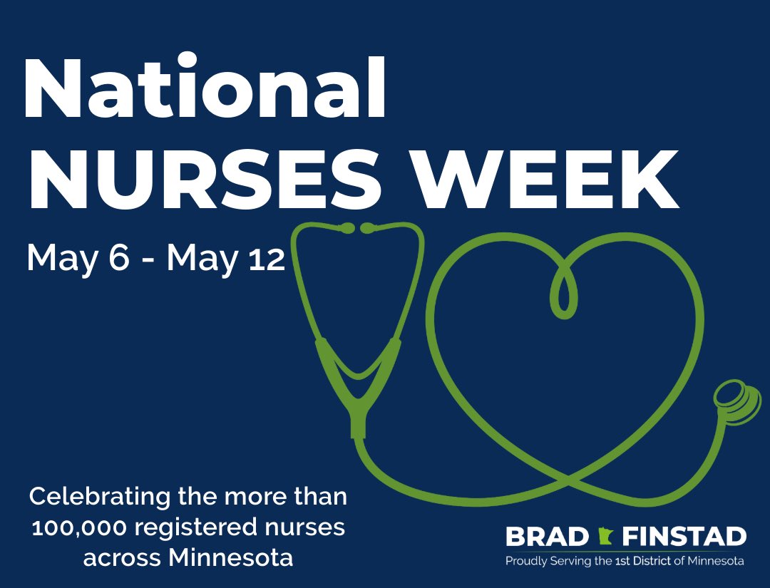 Thank you to the nurses in #MN01 and around the country who are on the front lines, ensuring that patients receive the highest quality care possible. During #NationalNursesWeek, we celebrate their compassion, hard work, and dedication.