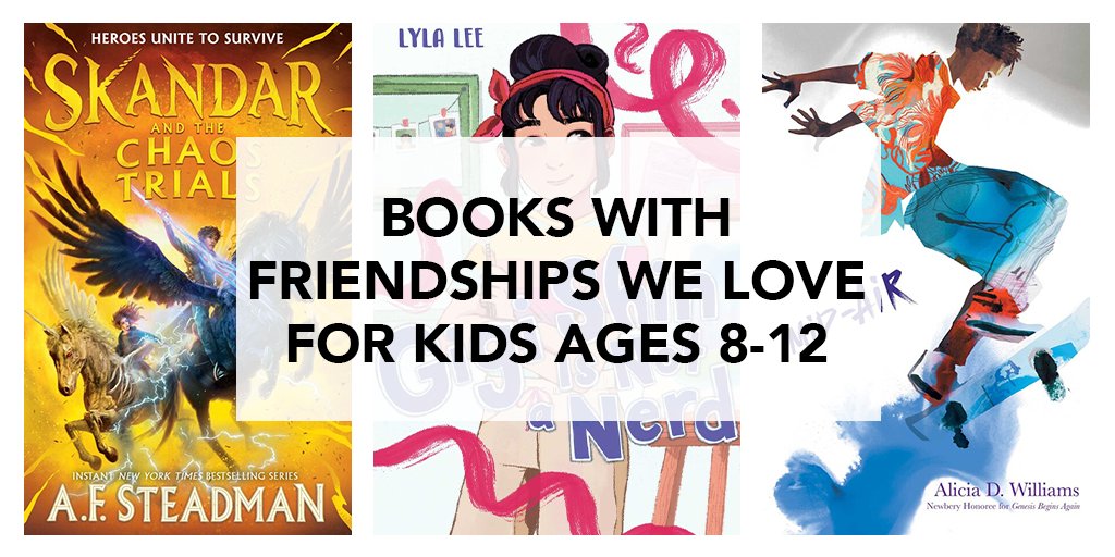 We love books with examples of healthy friendships for kids to see. Check out our roundup of middle grade friendships we love here: spr.ly/6014jlRXG