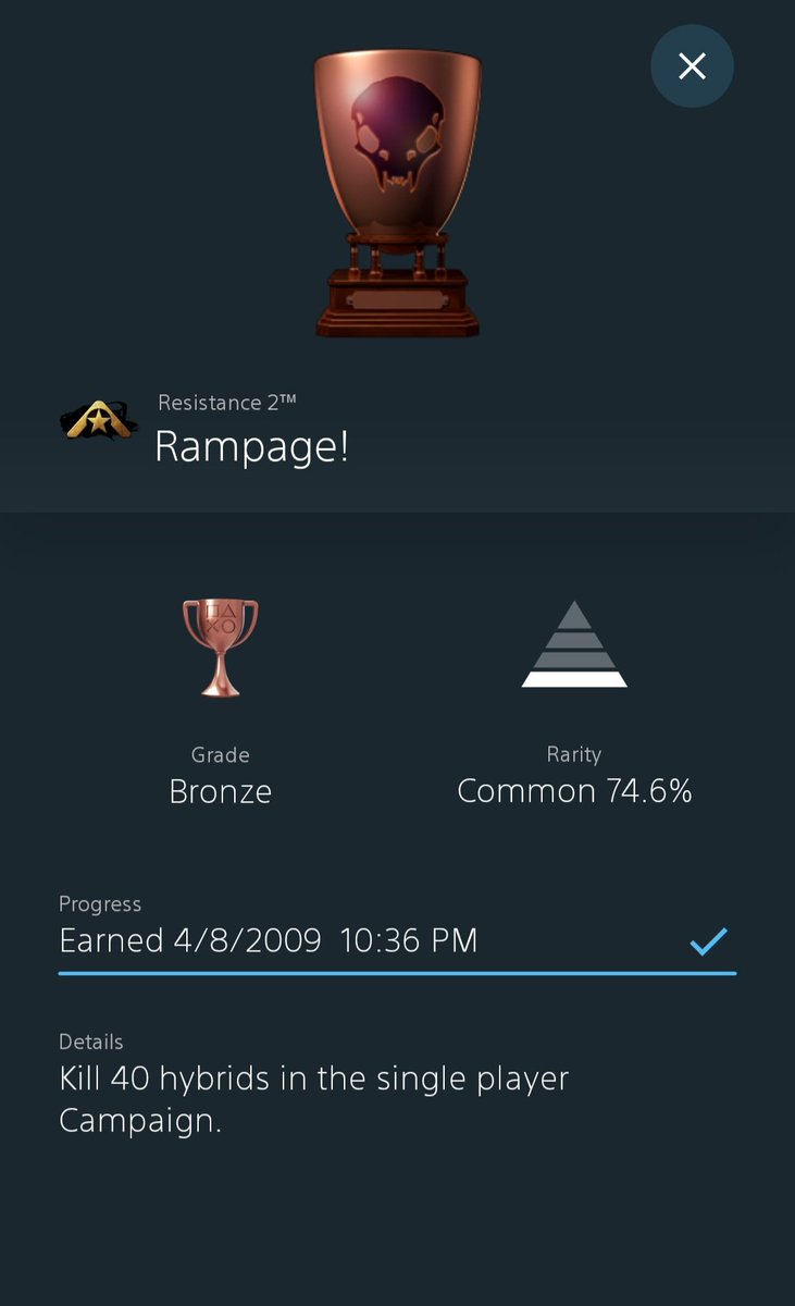 My first trophy ever on Playstation 

What was your first Playstation trophy?

#psn #Playstation #Playstation3 #Playstation4 #Playstation5 #ps3 #ps4 #ps5 #trophyhunter #trophies