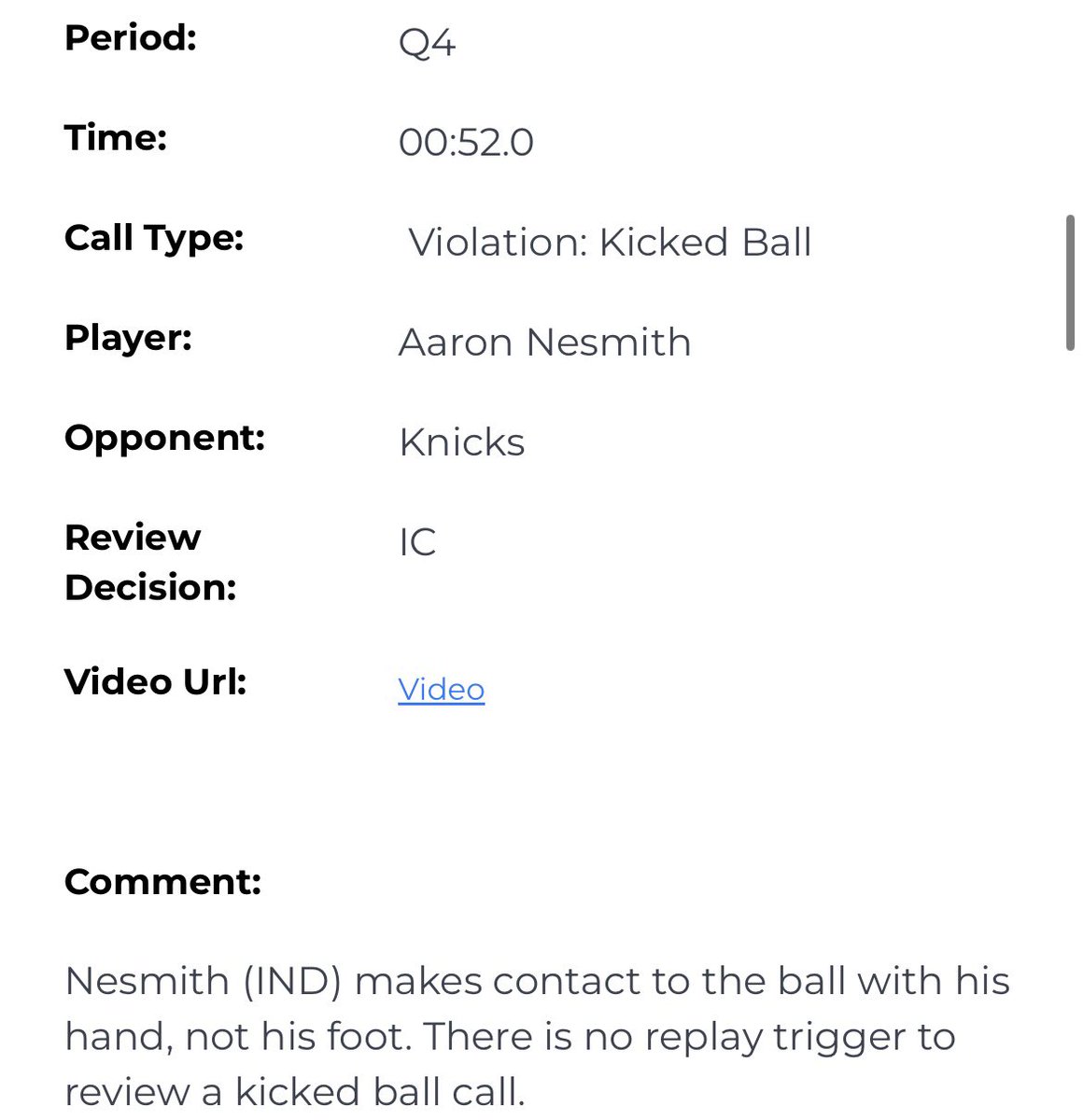 So after Donte Divencenzo should of fouled out, they call a kicked ball on Aaron Nesmith that was all hand but unreviewable, and THEN Divencenzo hits a huge 3 

Do you get the frustration?