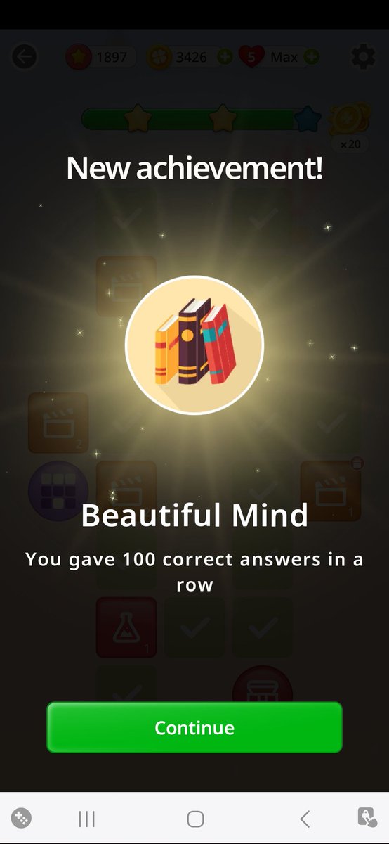 🧩 I like playing games that stimulate my mind when things are slow (Puzzles, Trivia, etc) 🧠 But sometimes they're too easy, as you'll see from this Trivia game I am playing ❓️ For those who enjoy these games, do you have any recommendations? 🙏🏽 Please and thank you 🌞