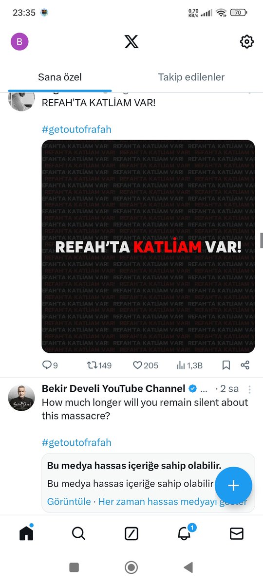 BMehmet93290's tweet photo. Katliam var  #getoutofrafah https://t.co/OEsQfmMBwZ