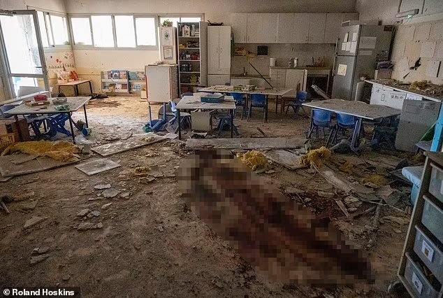 This is a Kindergarten in #ISRAEL that Hamas attacked on Oct 7th... I dont want to read anymore about children in Gaza.. Cry to someone else not me! There was peace and no need for a ceasefire on Oct 6th... I am sick of the MOB re-writing history. 1200 people murdered on Oct 7th…