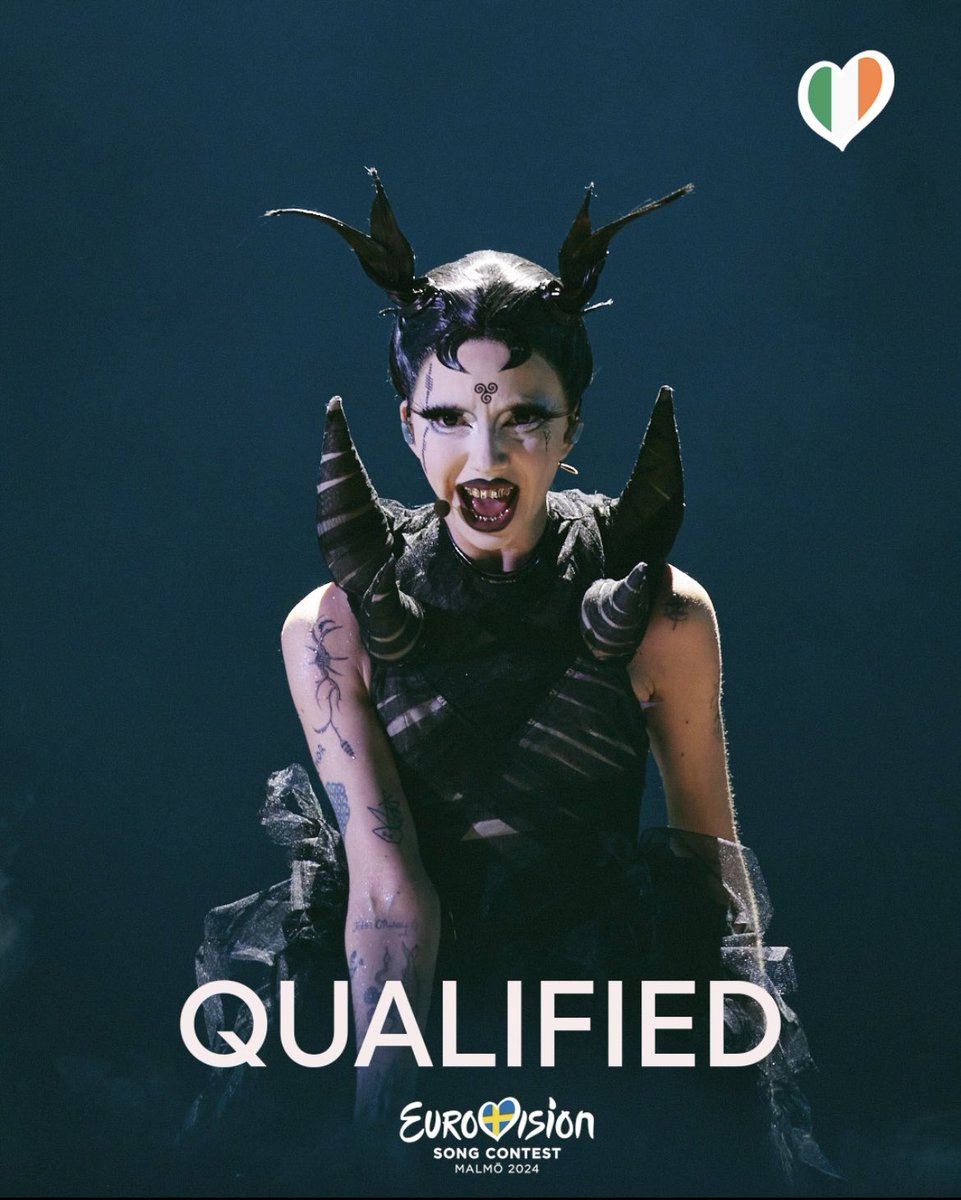 QUALIFIED 🇮🇪👑 #CrownTheWitch #Eurovision2024 #Eurovision