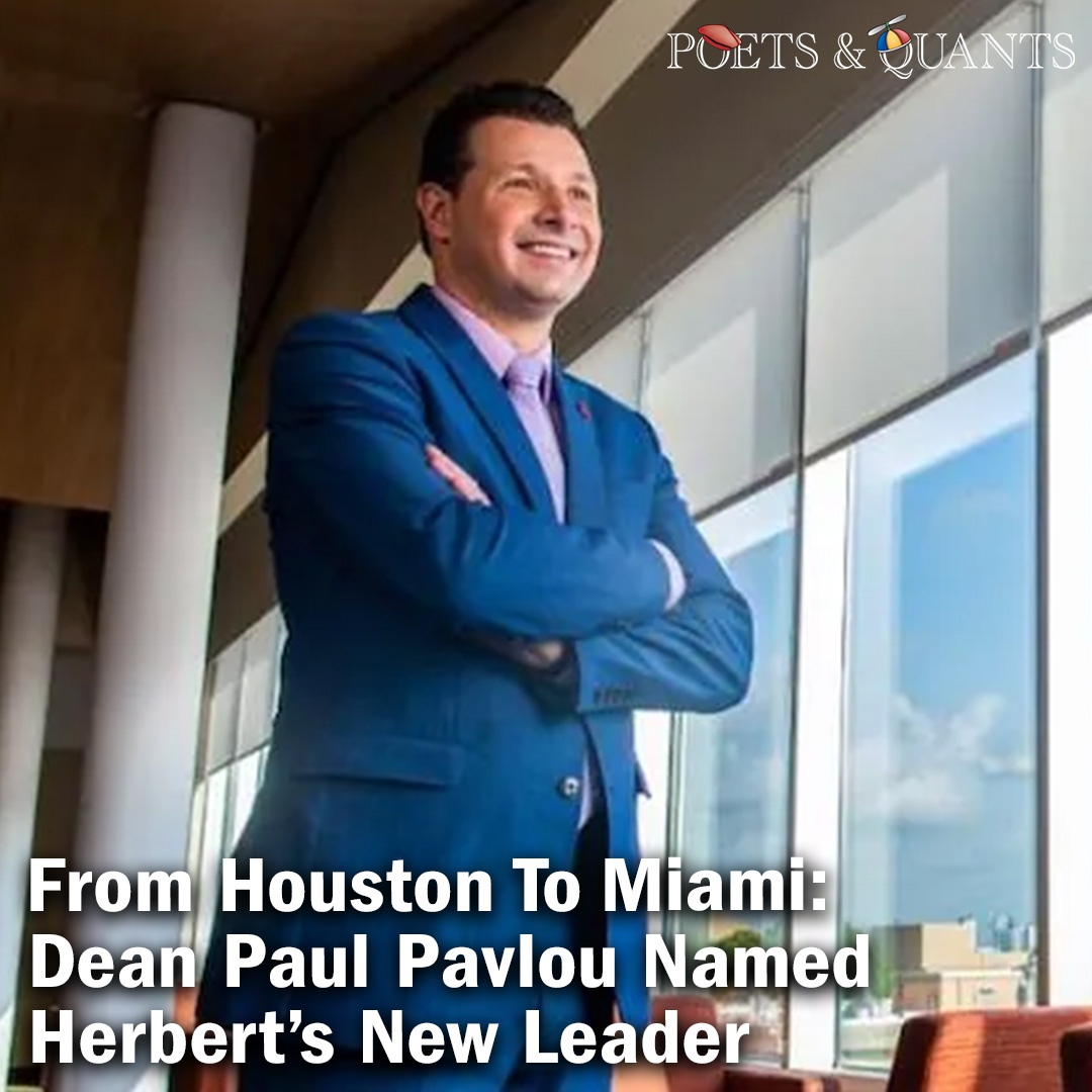 After a successful five-year run at Houston's Bauer College of Business, Paul Pavlou will become dean at Herbert Business School in Miami. Read More: bit.ly/3QxhZxS #mba #mbastudent #mbaprogram #businessschool #businesseducation #herbertbusinessschool #miami