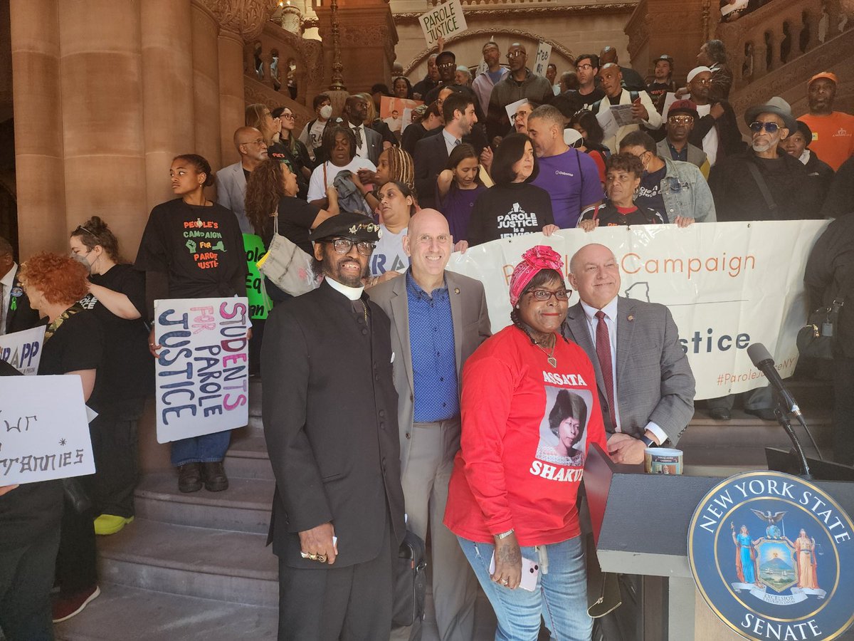 I’m ready to vote for Elder Parole (A.203) and Fair and Timely Parole (A.162). These bills would allow NYers who have served their time & earned their release to re-enter society w/out threatening public safety #ParoleJusticeNY