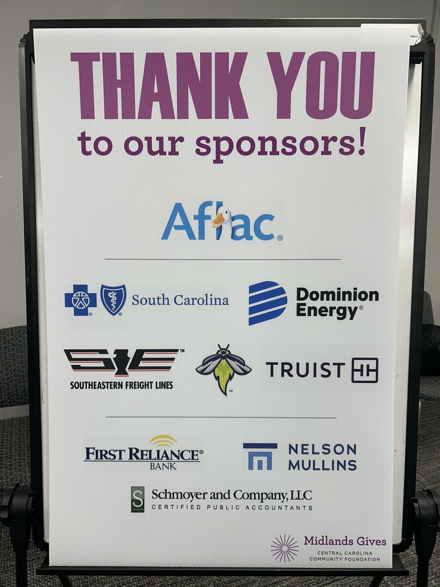 Today is #MidlandsGives! Earlier today, we helped kick off the annual day of fundraising with the announcement of the @DominionEnergy Powerhouse Prize for 13 prizes totaling $13,000 for organizations across our community. Winners will be announced tomorrow morning by @CCCFtweets!