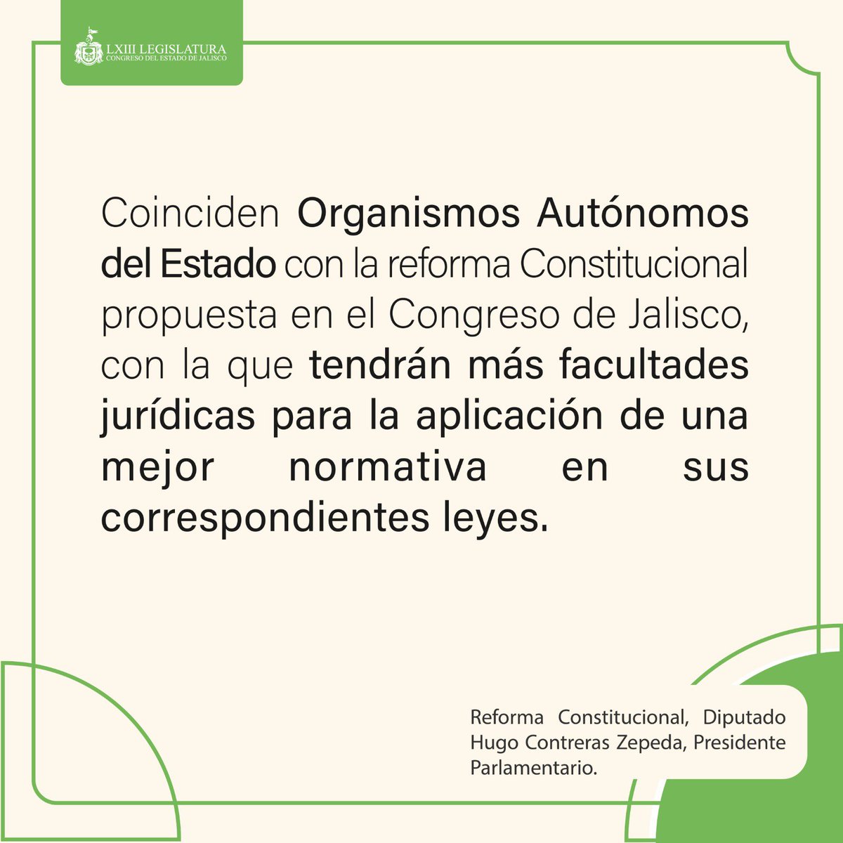 Socialización de Reforma para ampliar las facultades de los Organismos Autónomos Constitucionales.