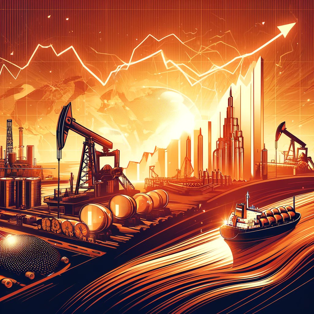 4 Things to Know About Tehran's Oil Sector:

1. Tehran's oil sector is witnessing rapid growth, with a notable $35 billion increase in value over the past 12 months. This surge has pushed the industry to a five-year high. #OilAndGas #EconomicGrowth $XLE #Oil 

More down 👇