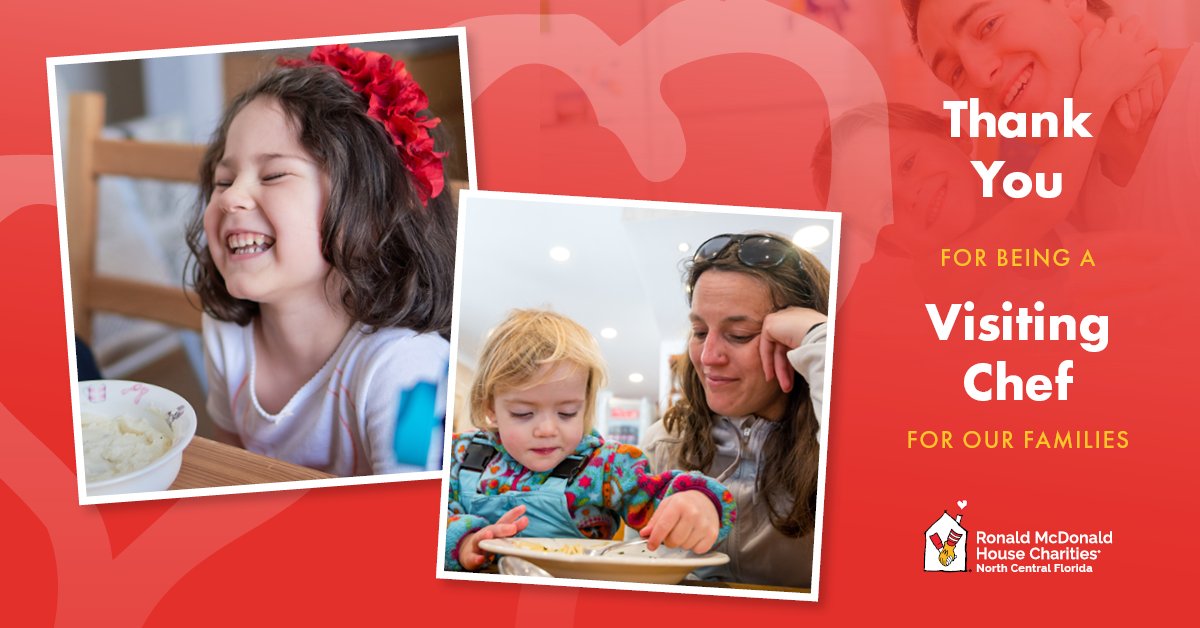 👨‍🍳👩‍🍳 Cook up some love as a Visiting Chef this #GivingTuesday! Join with family, friends, or co-workers to cook and serve meals to families who stay at our House. There's nothing like home-cooked! Learn more at bit.ly/VisitingChef. #KeepingFamiliesClose #forRMHC