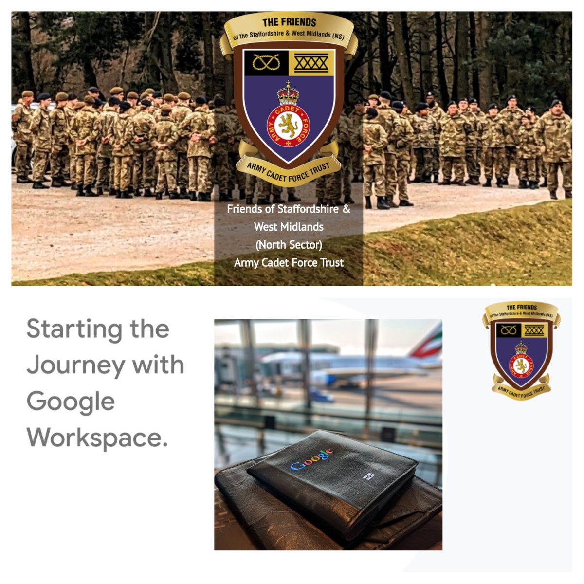 It was a privilege to present to the Board of the @StaffsFriendsAC tonight about the power of #GoogleWorkspace ⭐ 🇬🇧⭐ #ArmyCadets #Staffordshire