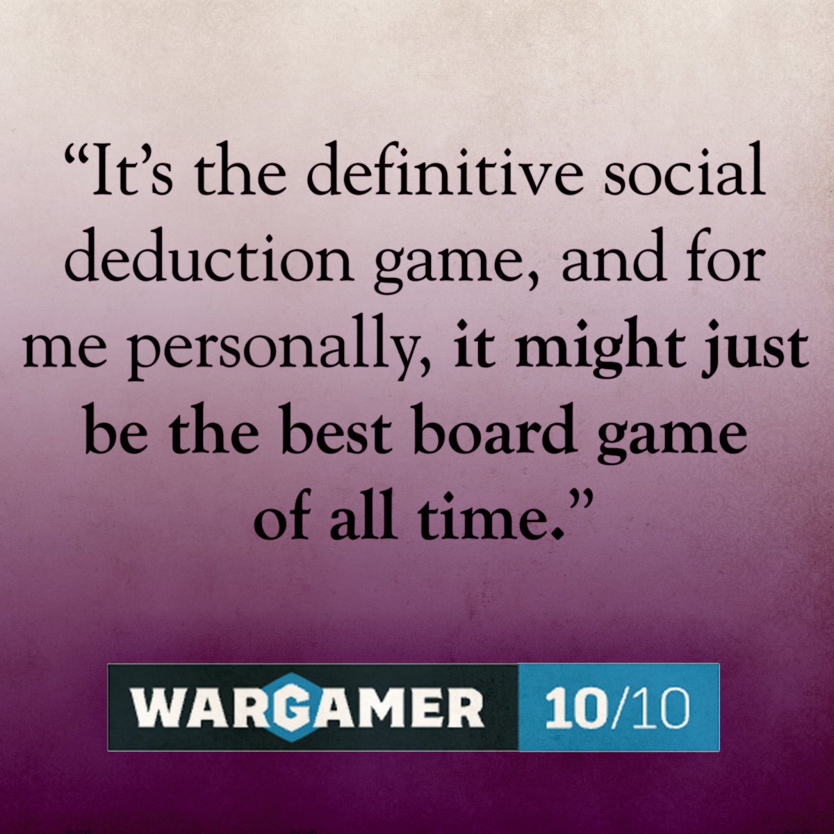 Holy moly, a perfect 10/10! We're incredibly grateful to @WargamerCom and @SpookySyntax for the glowing review.

'For me personally, it might just be the best board game of all time.' 😍😈😍😈😍

wargamer.com/blood-on-the-c…

#bloodontheclocktower
#murdermystery done differently…